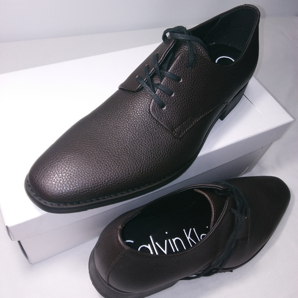 Calvin Klein Ramses Tumbled Leather Oxford NIB main image 7